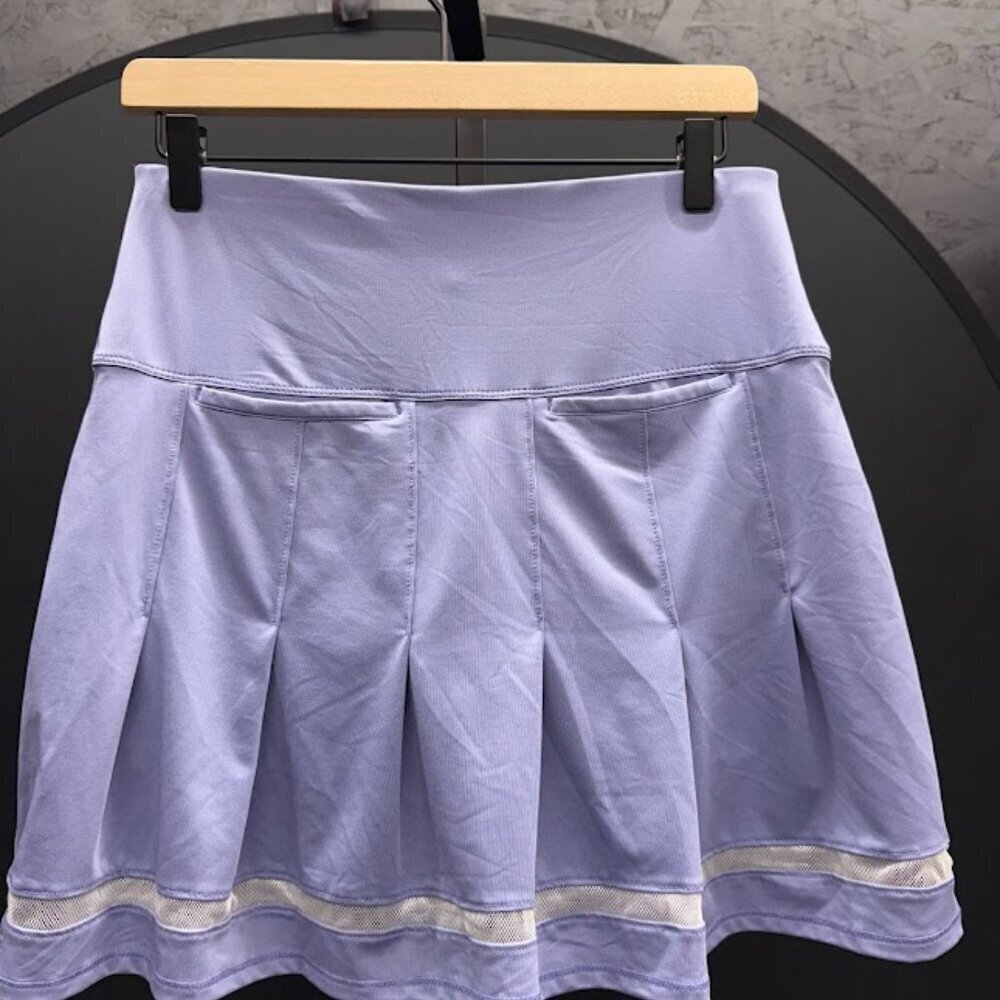 Lucky in Love Lilac Pleated Golf Skirt - Picture 4 of 4